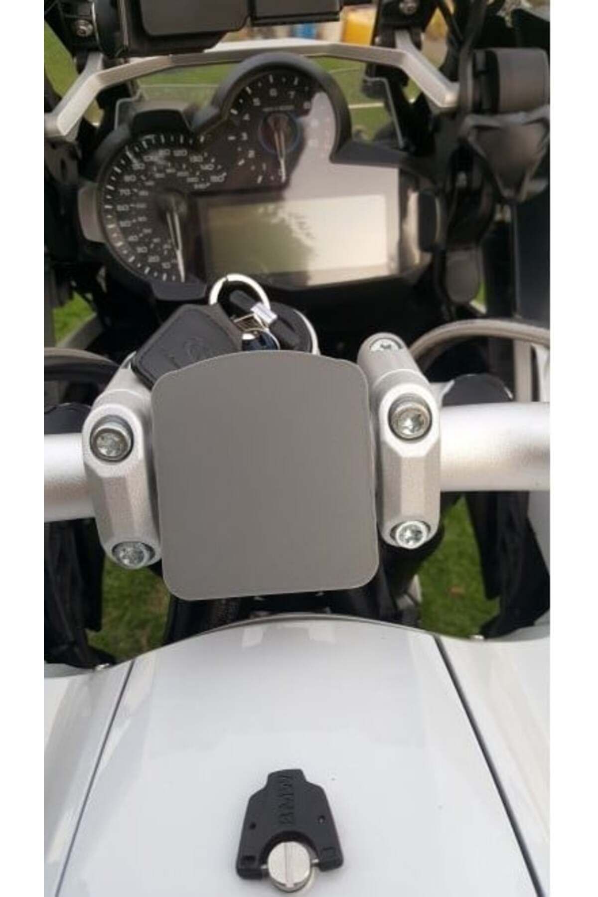 Lucest BMW GS için sap çubuğu kelepçeli yan stand diski (Plastik Aparattır!!!)