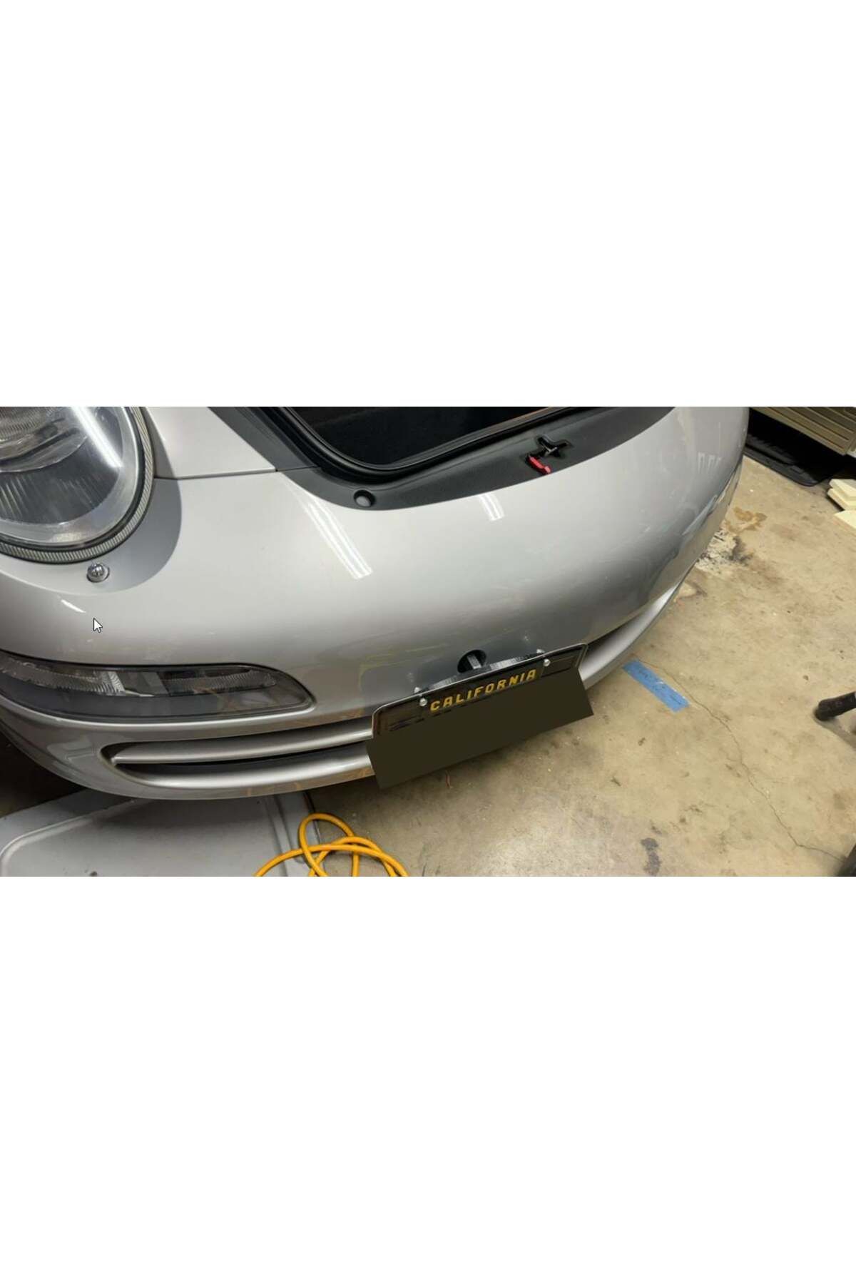 Lucest Porsche 997 986 ve Panamera Tow Hook Hole Plaka Montajı (Plastik Aparattır!!!)