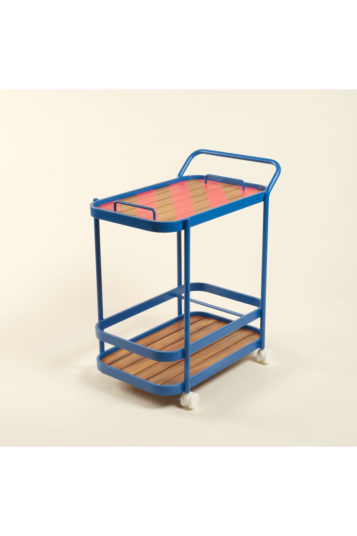Zsa Zsa Zsu Como Alumınyum Servis Arabası 46x75x90 Cm Lacivert