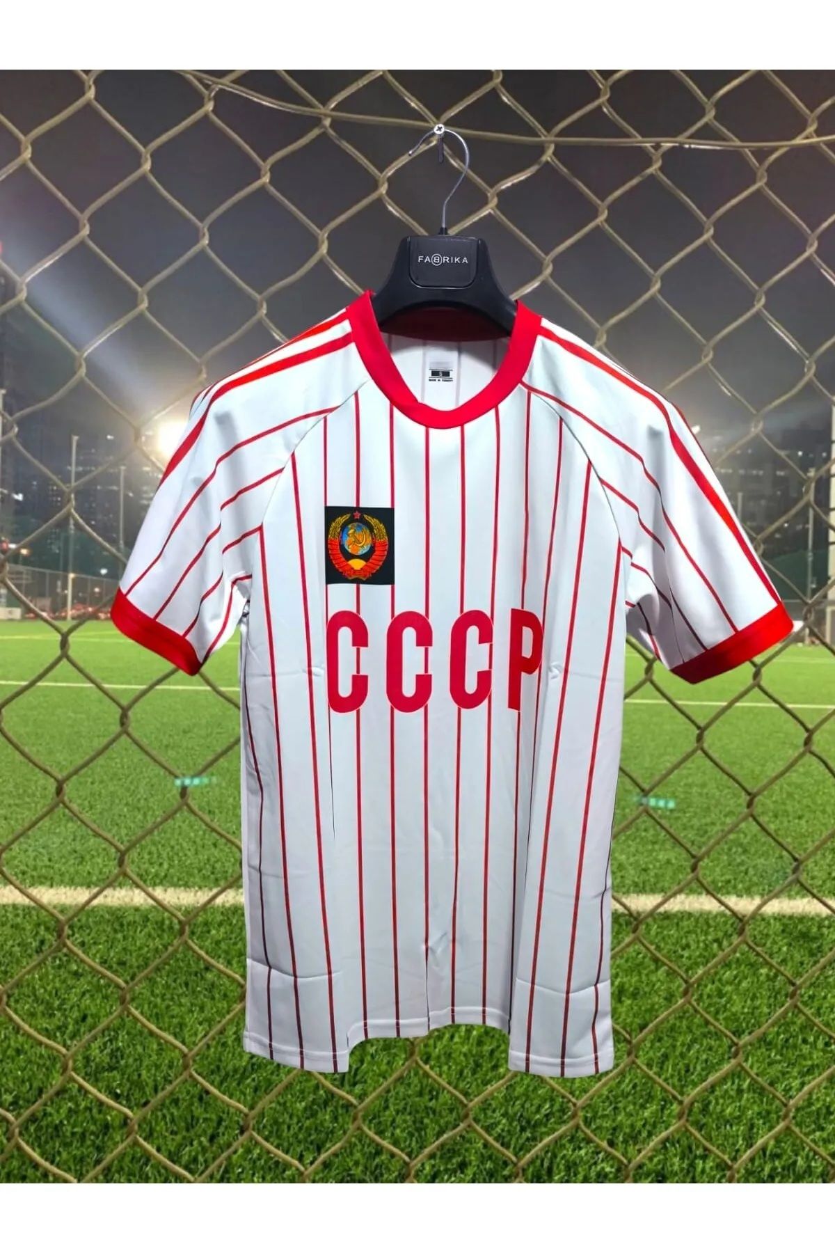 Atlas Global Cccp Eski Sovyetler Birliği Beyaz Retro Forma Yetişkin Taraftar Forması