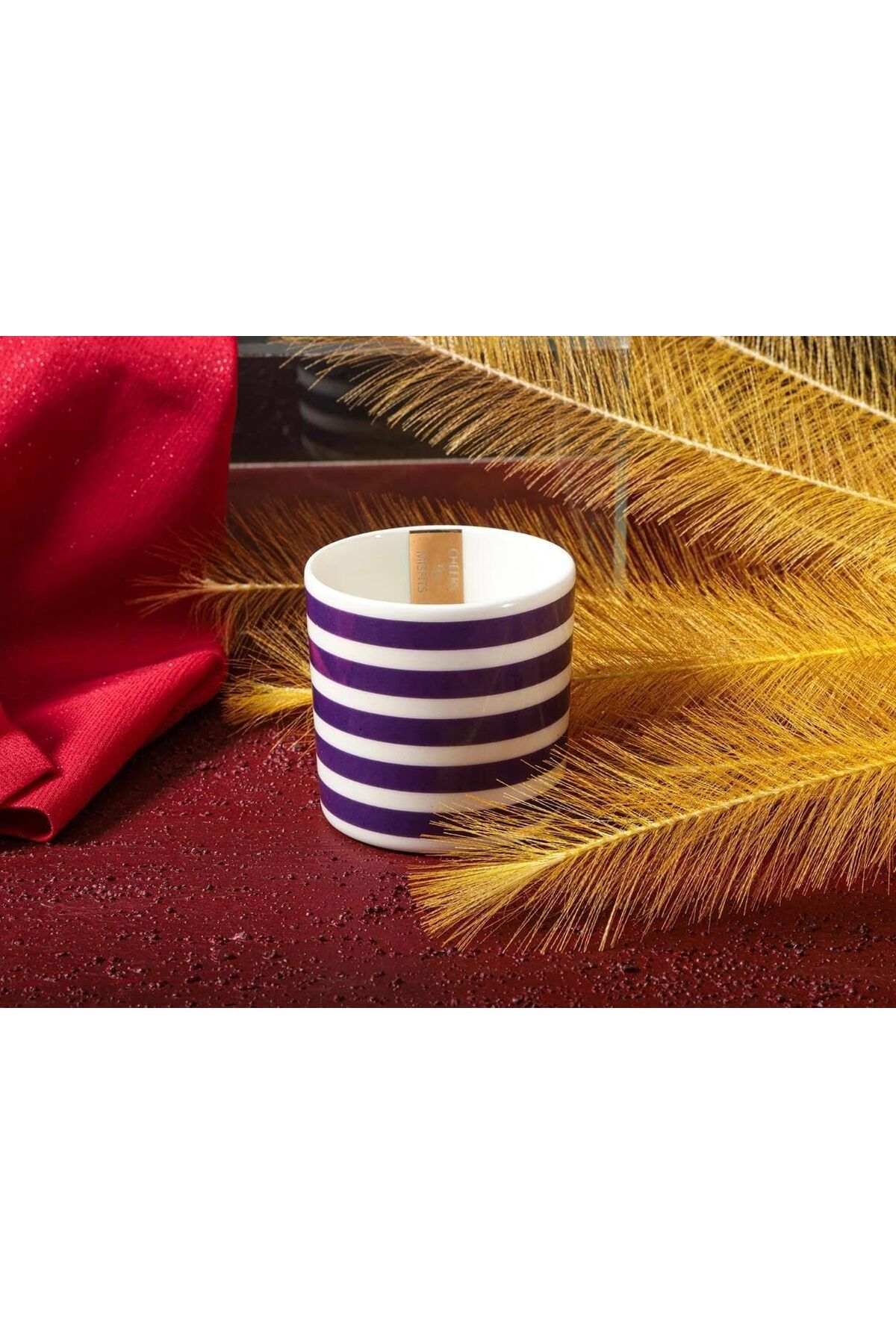Mu Art Ahşap Mrt Funky Purple Bardak 230cc Art 871301