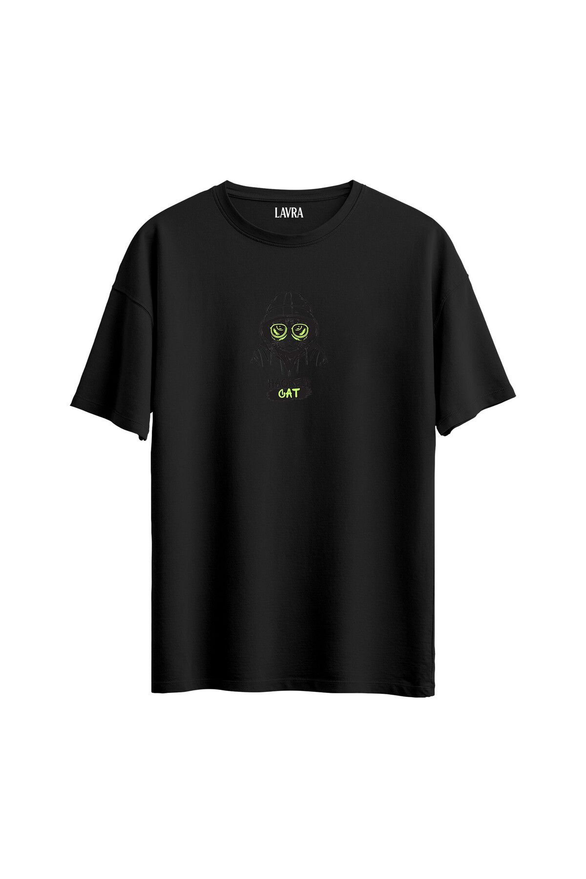 ROCKS BreakOut HackerCat Oversize Tshirt