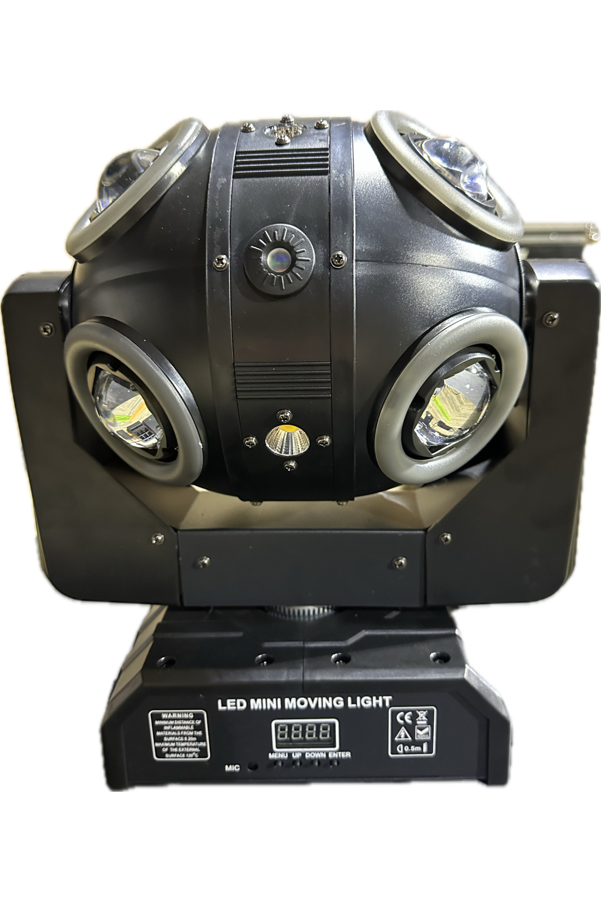 DJ PRO 8X15 WATT 360' MOVİNG HEAD RGB BEAM-LAZER-STROBE ROBOT IŞIK