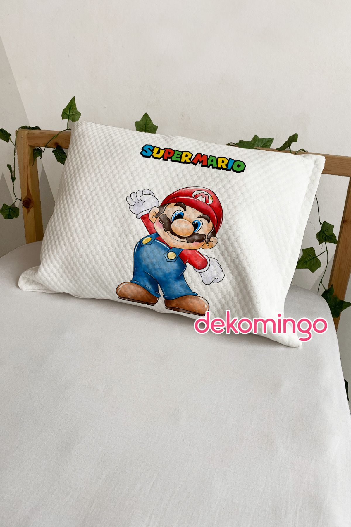 dekomingo SUPER MARIO 2 ADET YASTIK KILIFI