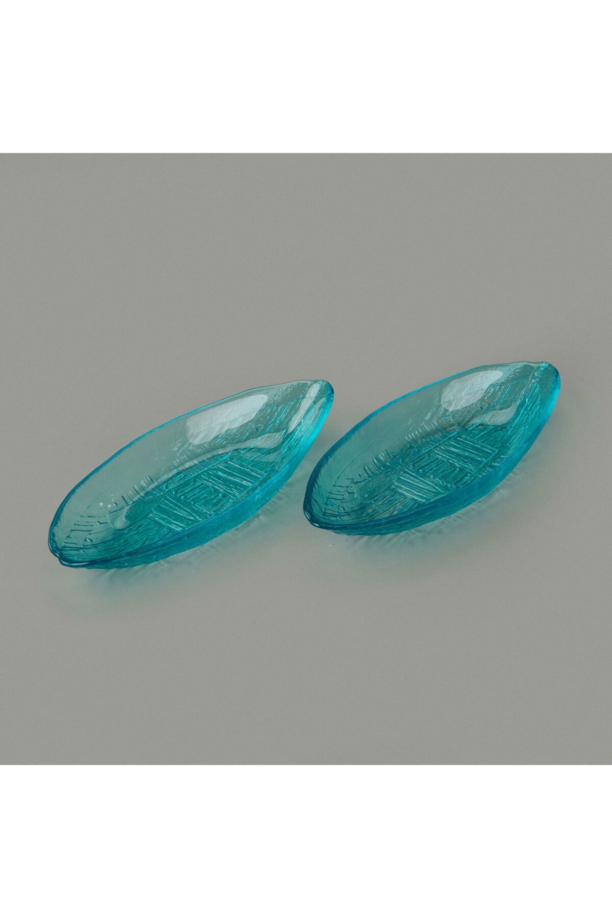 ASPARTAM Sandal 2'li Servis Tabağı - Renkli - 21 cm