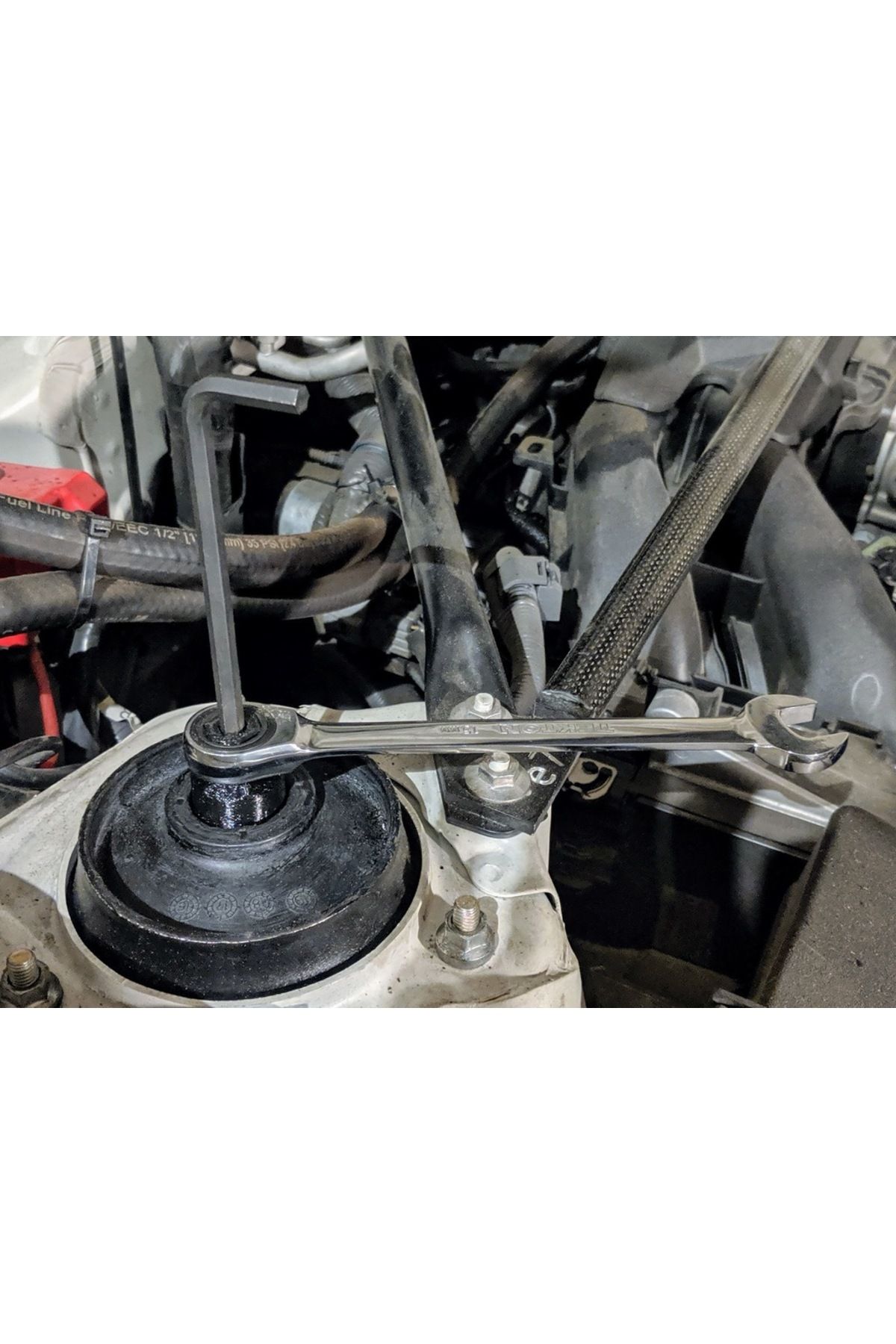 Lucest Bilstein Strut şok somunu 22mm soket (Plastik Aparattır!!!)