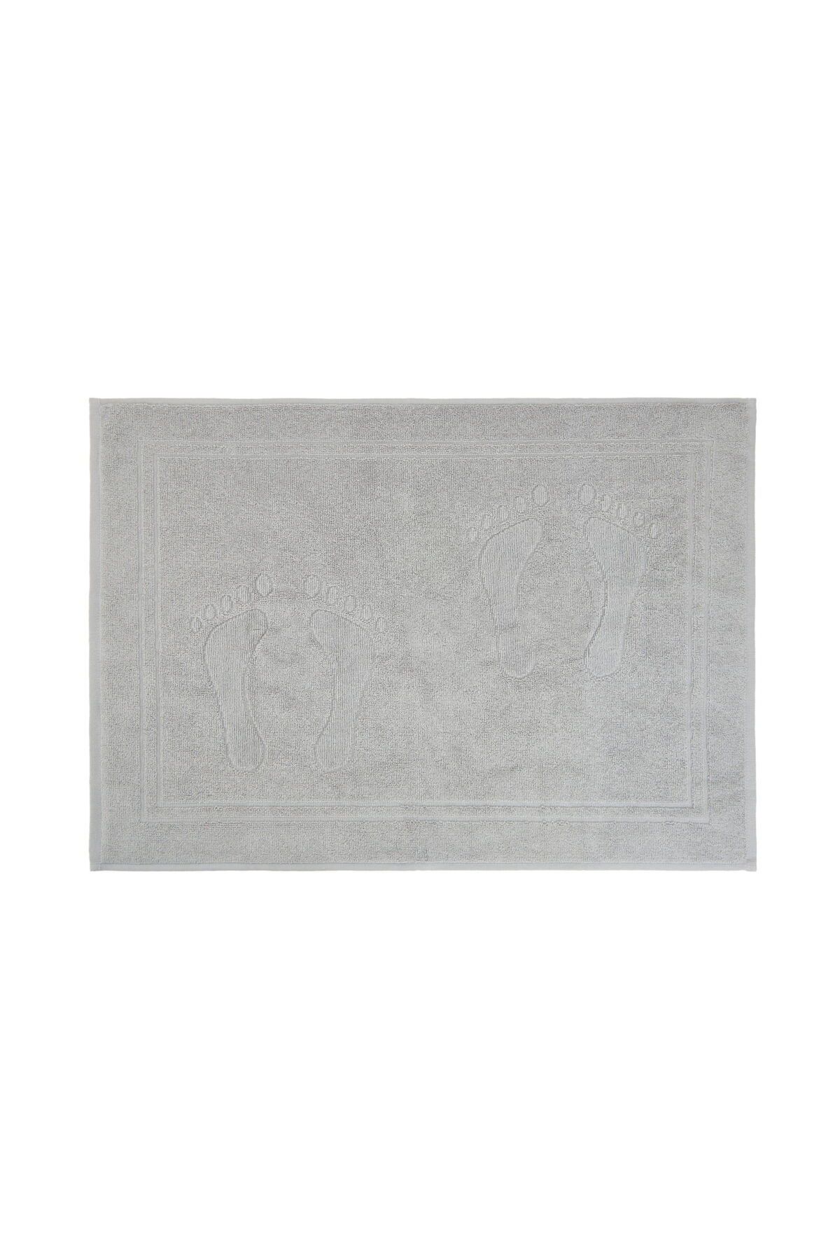 ASPARTAM Ayak Havlusu - Gri - 50x70 cm