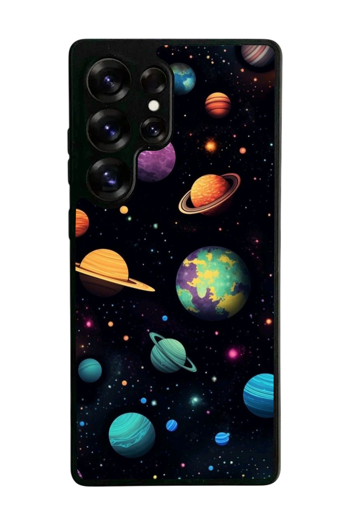 BGAKSESUAR Samsung Galaxy S25 Ultra Uyumlu Siyah Kılıf – Yumuşak Silikon, Koruyucu, Şok Emici Kapak