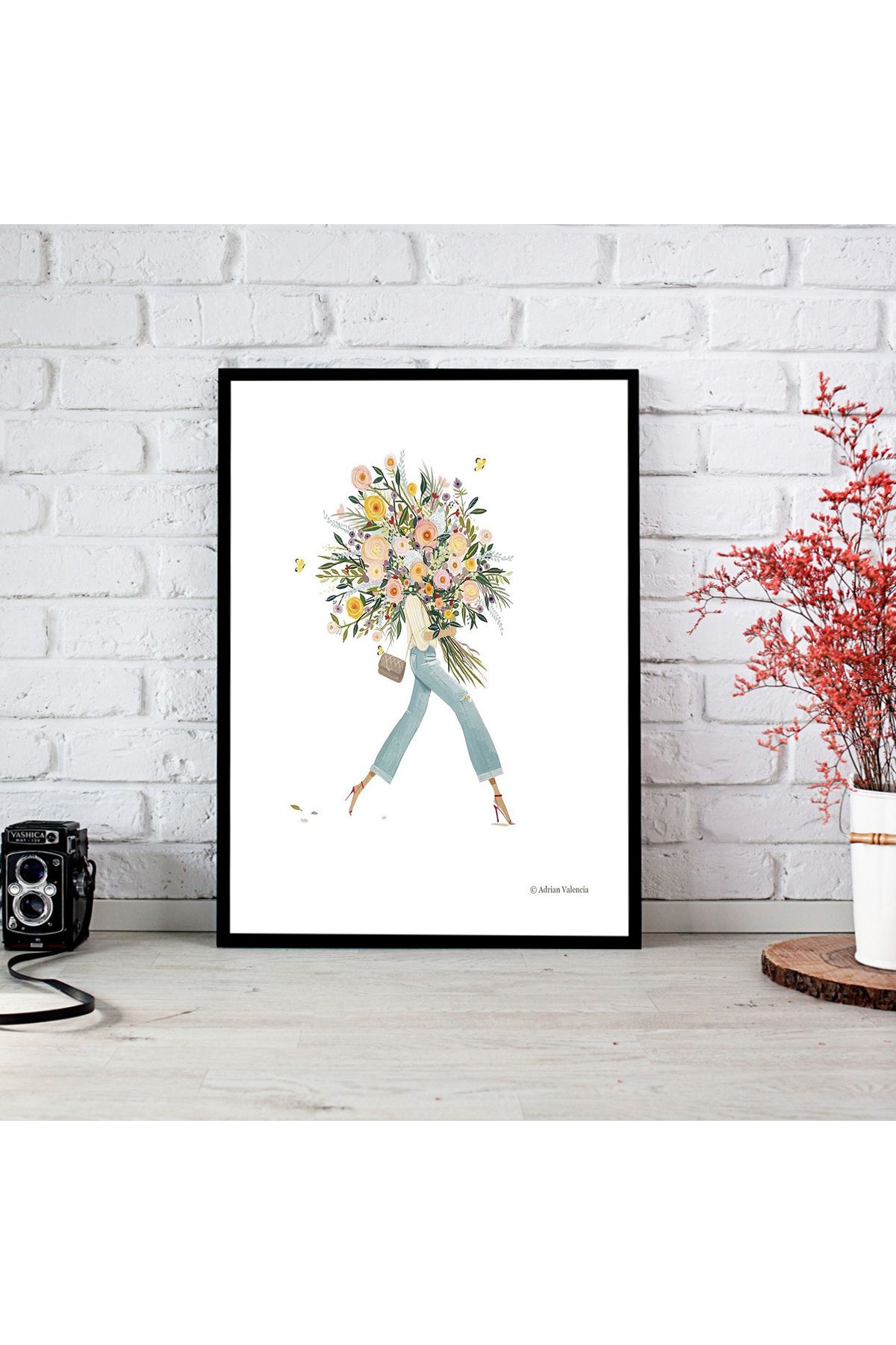 woodsia Ahşap MDF Poster Tablo Çerçevesiz MDF_TEK1478