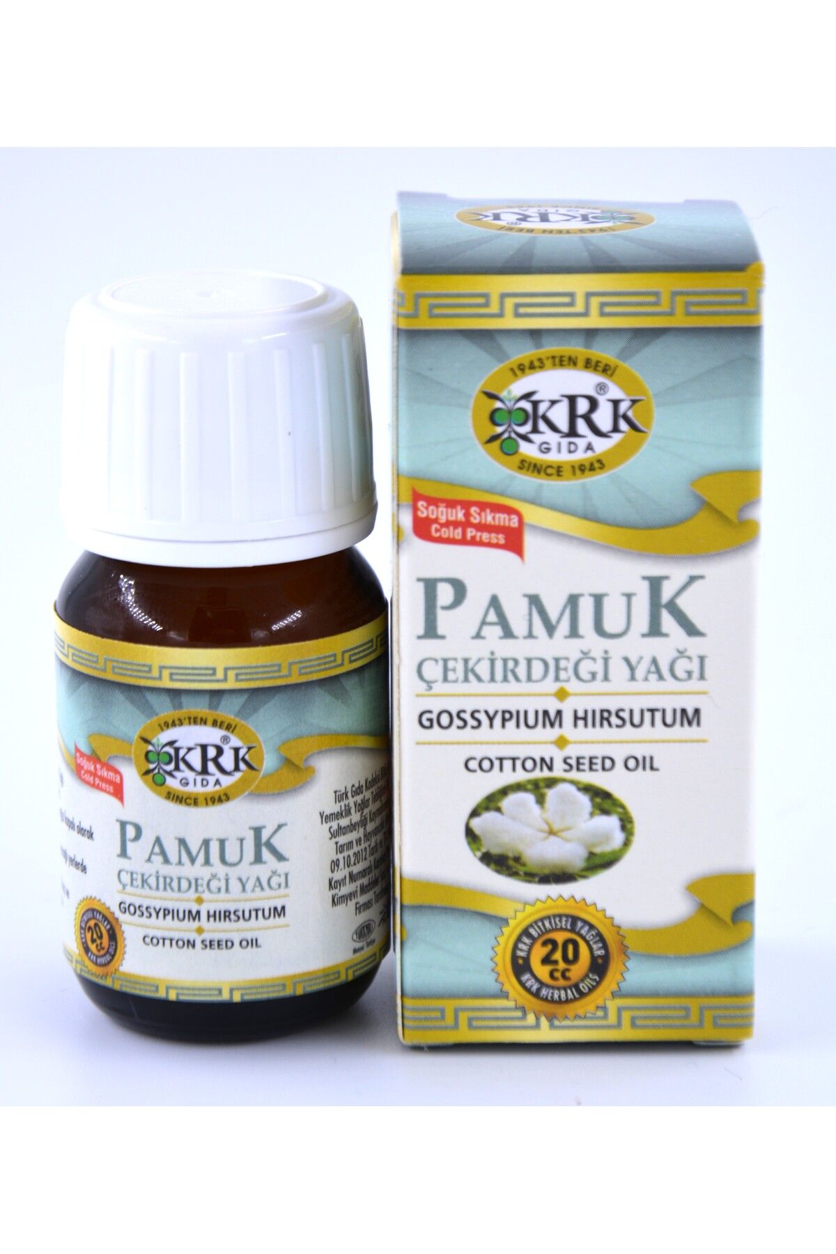 Krk Gıda PAMUK YAĞI 20CC KRK GIDA