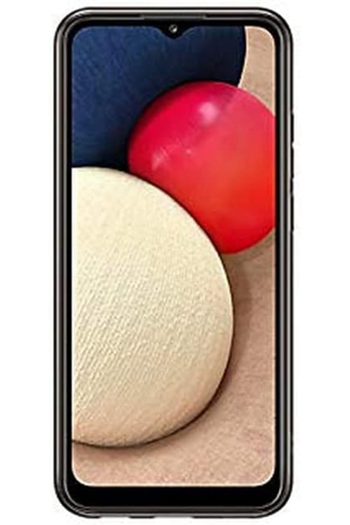 STOREMAX ELZ Yumuşak Şeffaf Kılıf A026F Galaxy A02s için - Siyah FRNTR 1127478