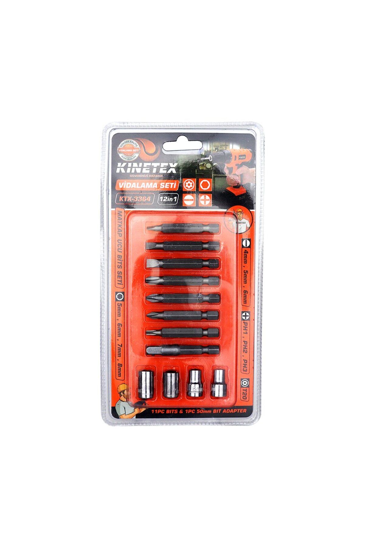 Mu Art Ahşap Mrt 12İN1 BITS VİDALAMA TORNAVİDA UCU SETİ Art 871301