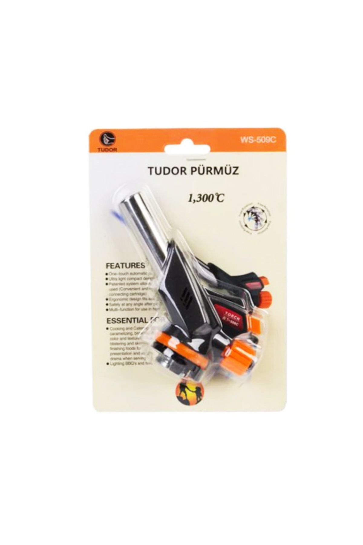 STOREMAX mrttnca QM-509C PÜRMÜZ NARGİLE ÇAKMAK BAŞLIK BRÜLÖR trndymrt 1087243