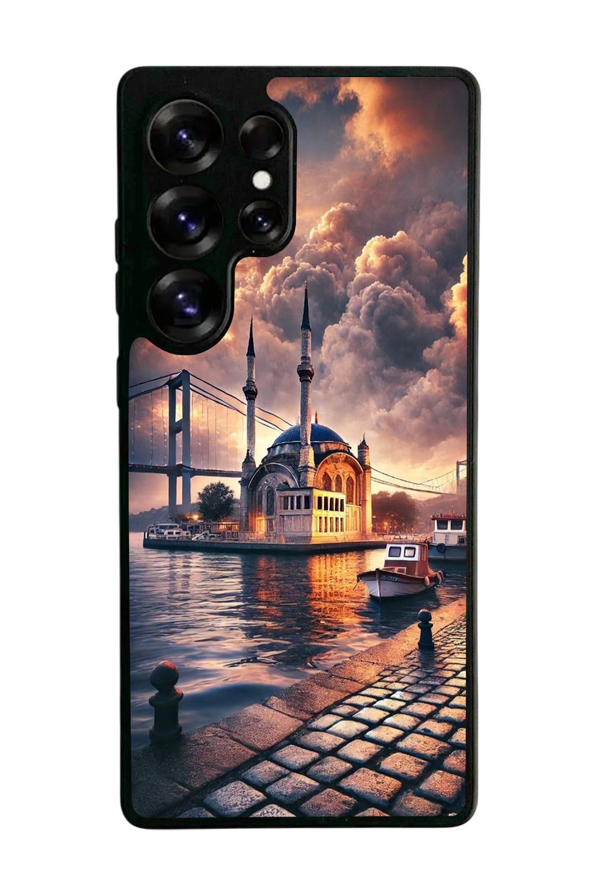 BGAKSESUAR Samsung Galaxy S25 Ultra Uyumlu Siyah Kılıf – Yumuşak Silikon, Koruyucu, Şok Emici Kapak