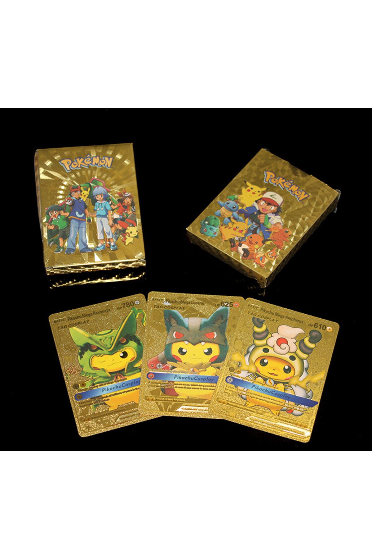 Orkun MANDIRACILAR Pokemon Oyun Kartı Altın Deste Model 1