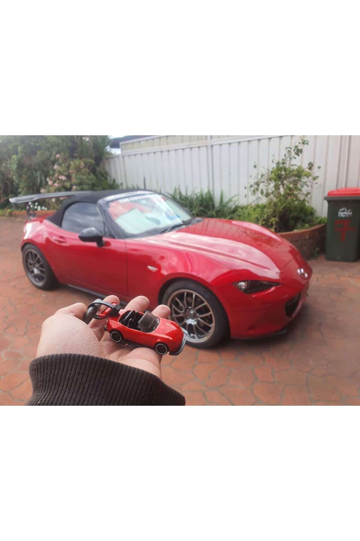 Lucest Mazda MX5 Hotwheels Anahtar Fob (Plastik Aparattır!!!)