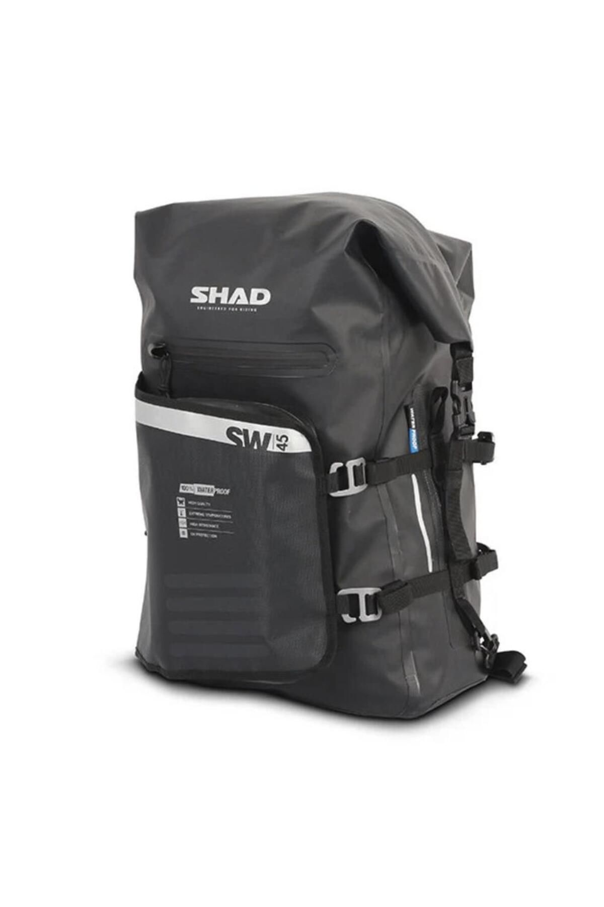 Shad Sw45 Motosiklet Sırt Çantası / Arka Soft Çanta X0sw45