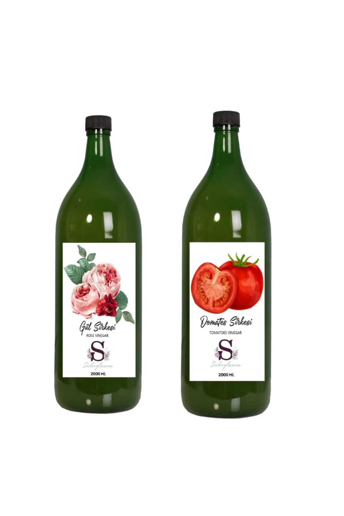 Süheylaana Doğal Gül Sirkesi 2000 Ml - Doğal Domates Sirkesi 2000 Ml