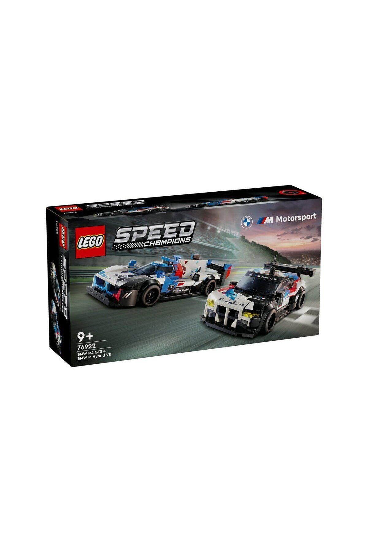 Easy Tedarik 76922 Lego Speed Champ. BMW M4 GT3 ve BMW M Hybrid V8 Yarış Ar 676 parça +9 yaş