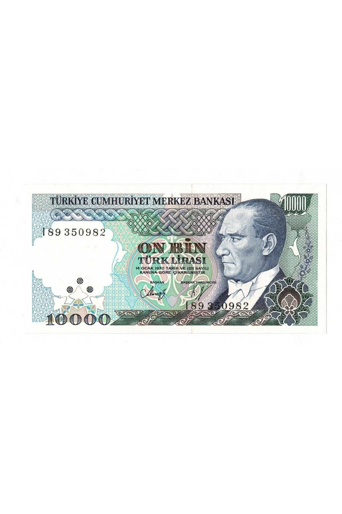 Gökçe Koleksiyon 7. Emisyon 4.Tertip 10.000 TL Seri I89 Çil TCK9610