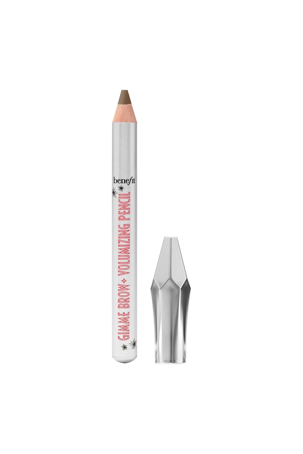 benefit cosmetics Gimme Brow+ Volumizing Pencil - Dolgunlaştırıcı kaş kalemi Shade 4 / 0,6 g