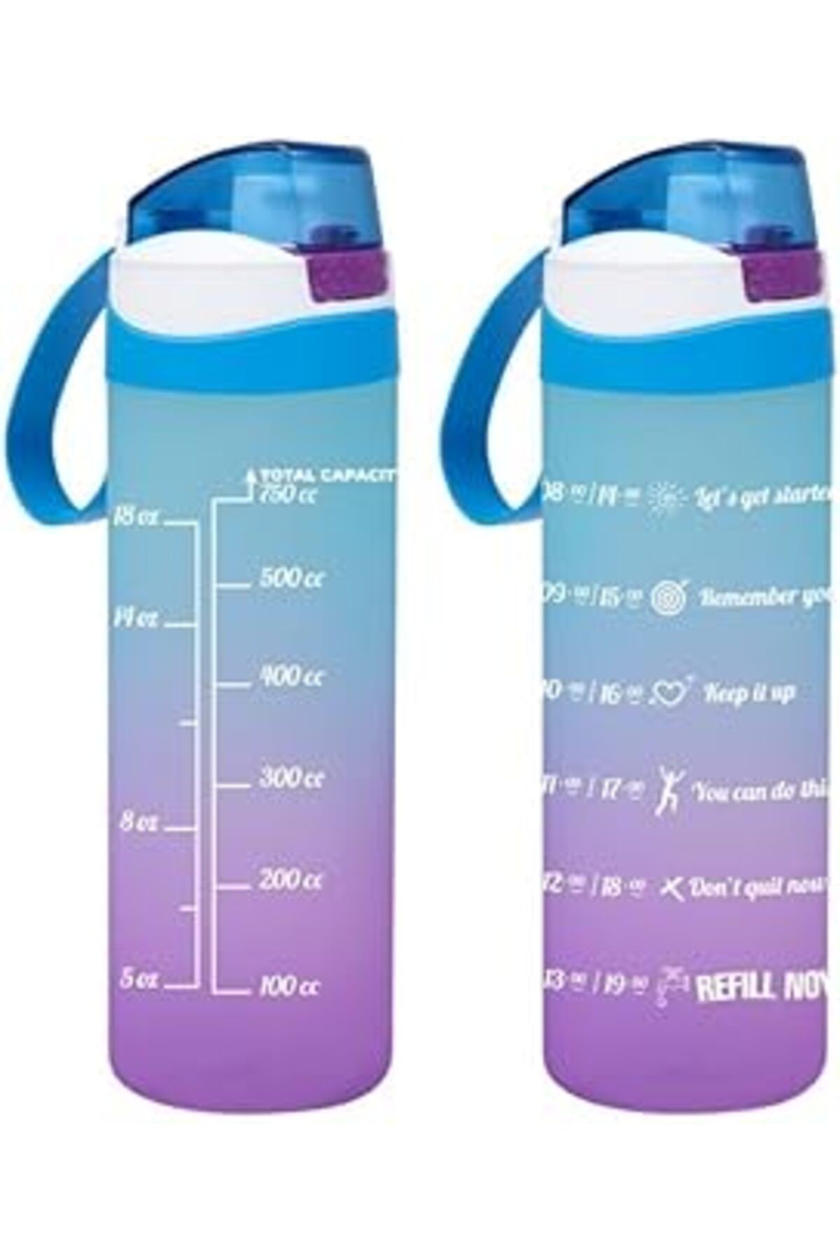 NETWORK ART Herevin 161670-832 Motivasyon Desenli Matara 750 ml
