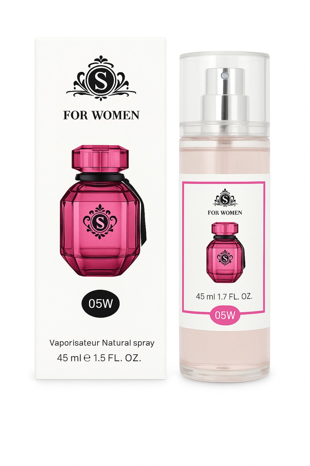 MAQYA KOZMETİK S&S Özel Kadın Parfümü 45 Ml W05 (12 saate Kadar Kalıcı!)