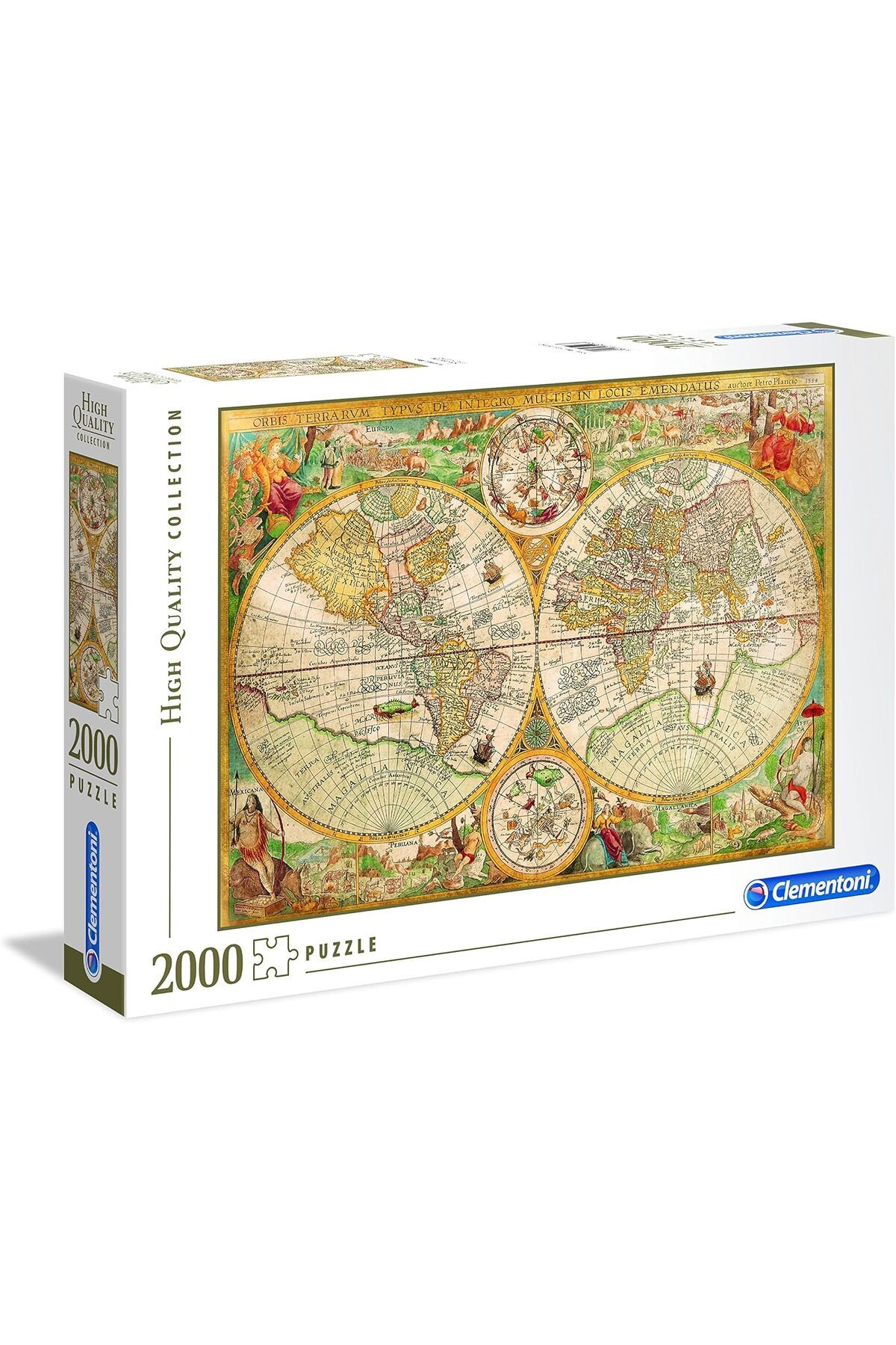 STOREMAX svticaret - 2000 Parça HQ Collection Yetişkin Puzzle - Ancient Map mhm 1053513