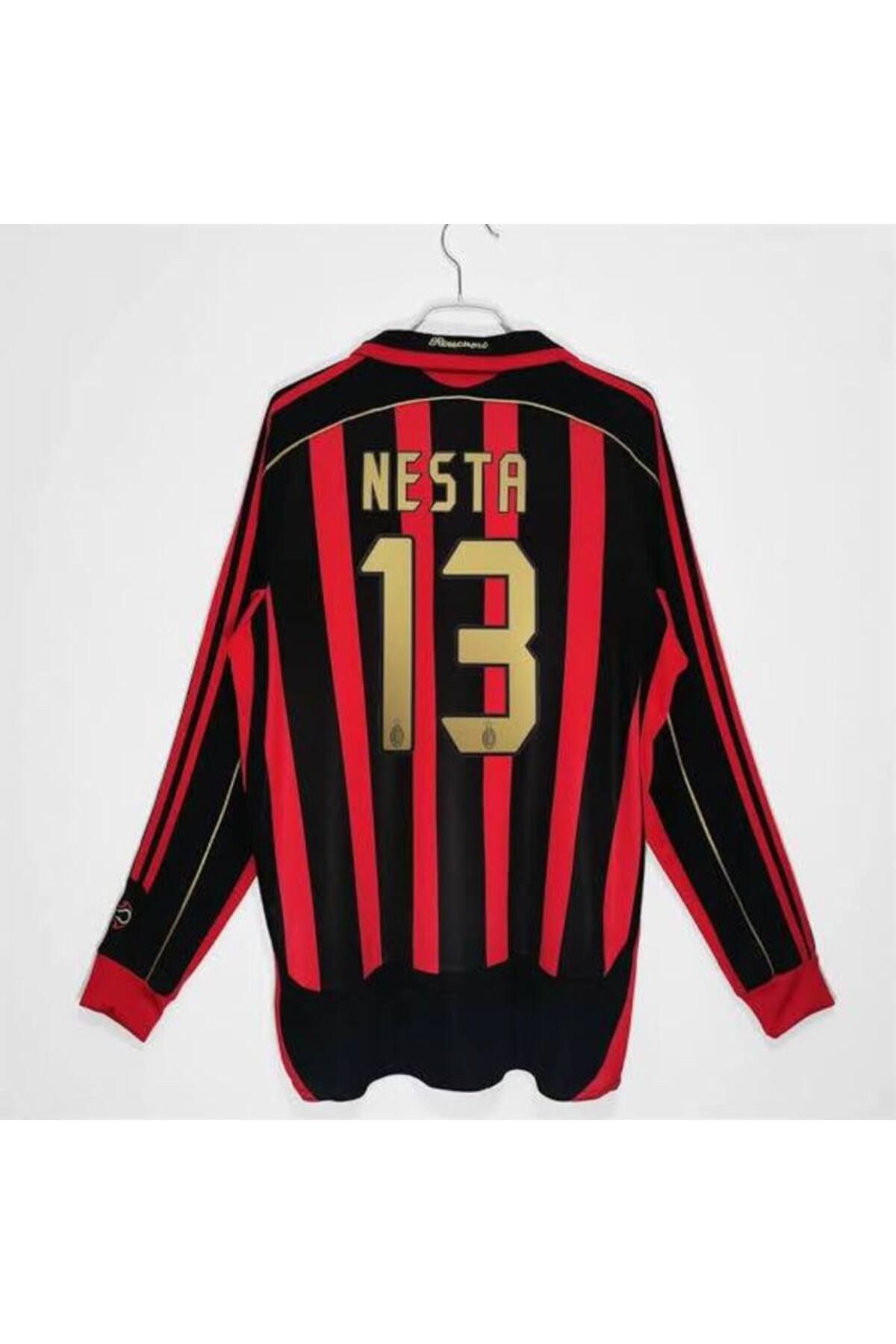 Alaturka Mix Milan 2007 Nesta Uzun Kol Kırmızı İç Saha Forması