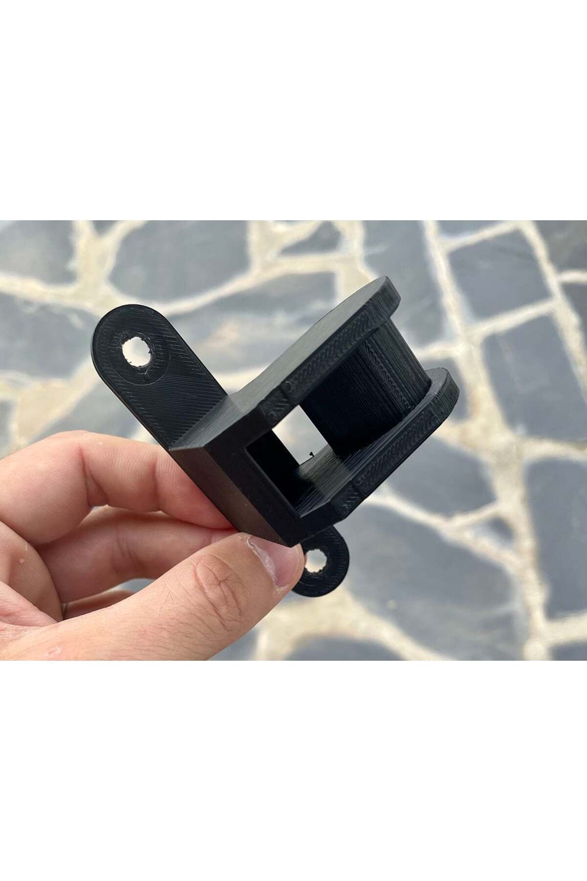 Lucest Kawasaki 650 2020/2021 Uyumlu Dörtlü Kilit Adaptörü, Akıllı Telefon Desteği (Plastik Aparattır!!!)