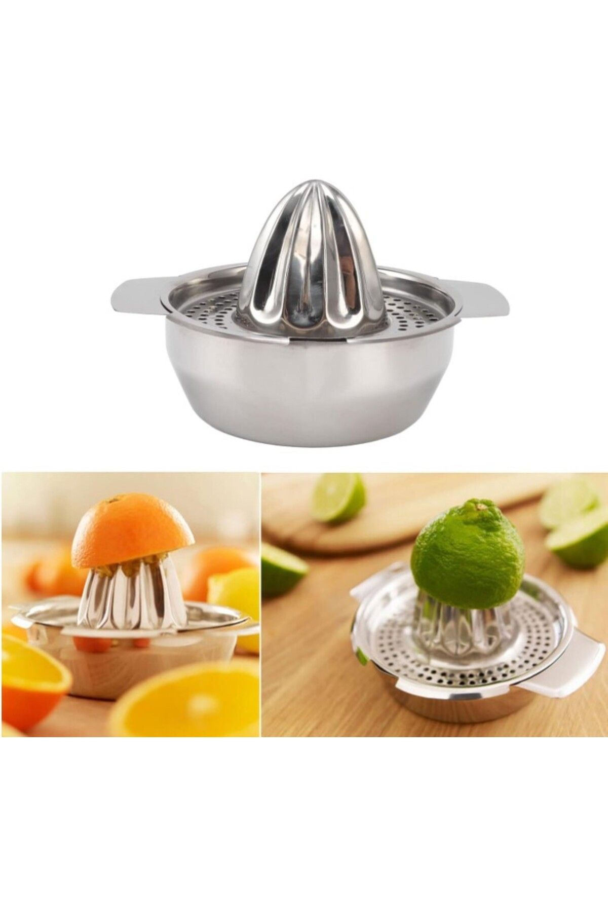 Orkun MANDIRACILAR Paslanmaz Çelik Limon ve Nar Sıkacağı