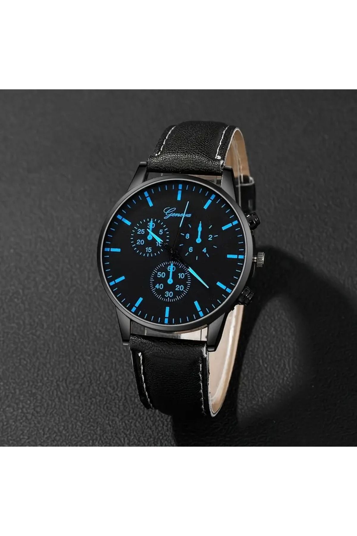Feron accessories Erkek Kol Saati Deri Kordonlu TM-521