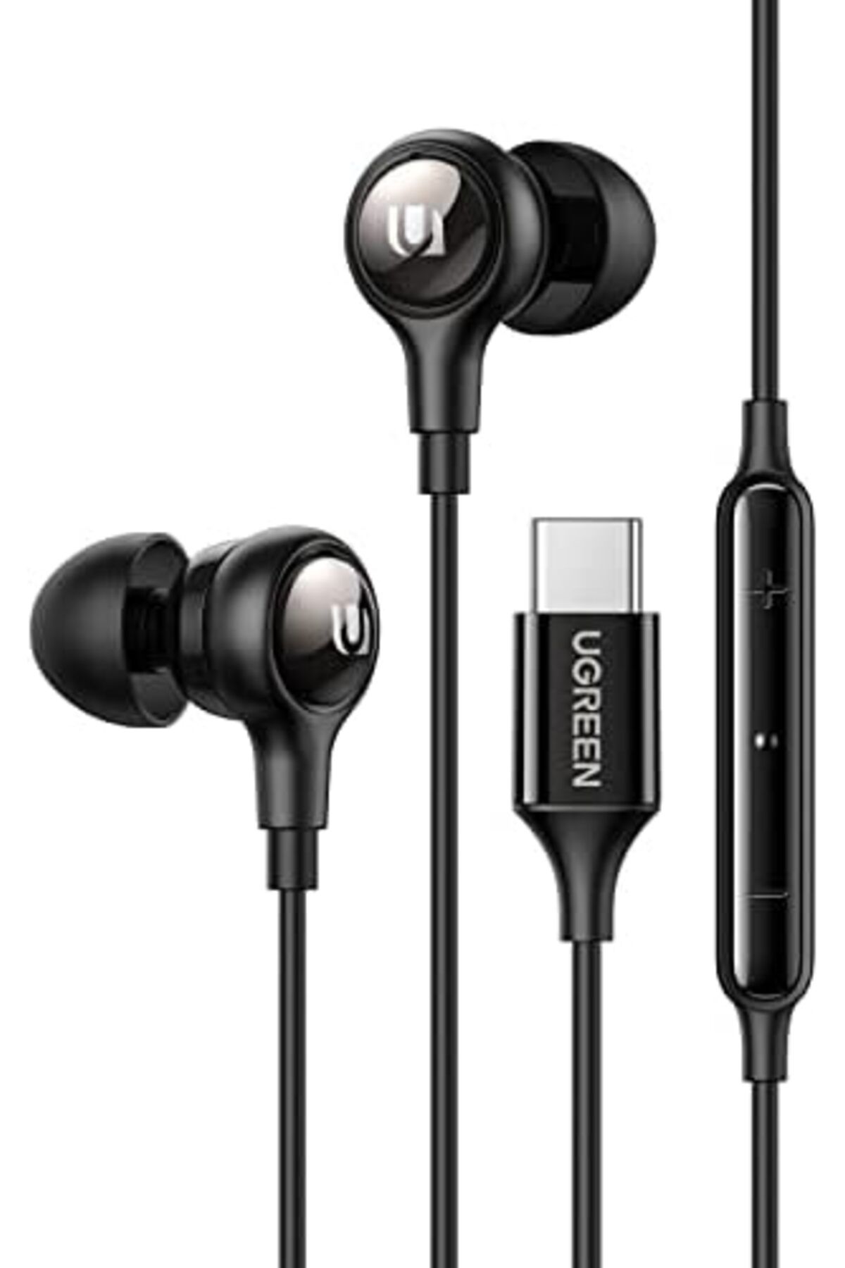 Ugreen-UGREEN Wired USB-C Earphones with Microphone for iPhone 15 Series, Samsung S23/S22 Series, Redmi Not 2