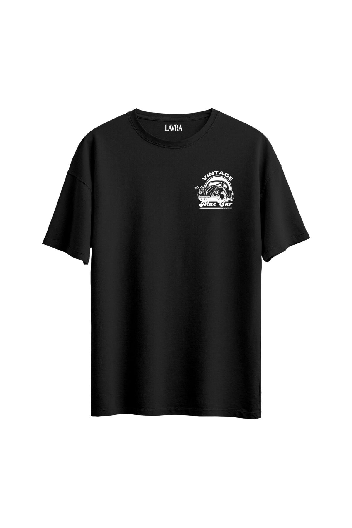 ROCKS BreakOut VintageBlueCar Oversize Tshirt