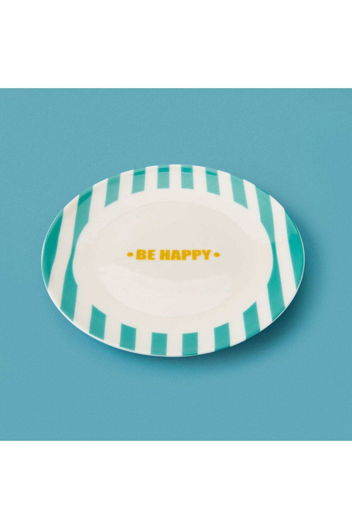 ASPARTAM Be Happy Tatlı Tabağı - Yeşil - 19 cm