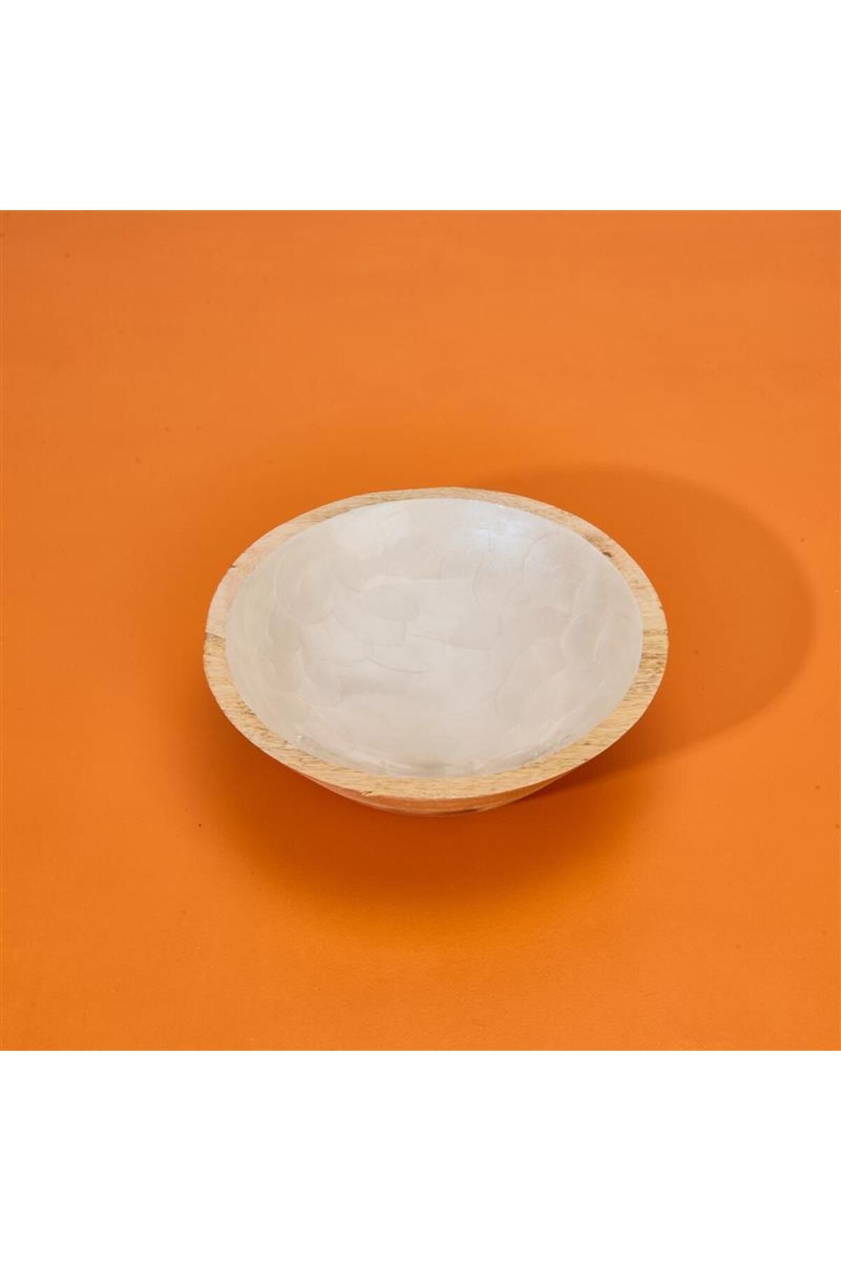 ASPARTAM Houseware Fildişi Servis Kasesi - Bej - 23x7 cm