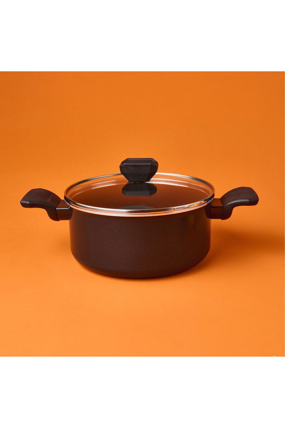 ASPARTAM Tit 1X SimplyClean Derin Tencere - Siyah - 20 cm