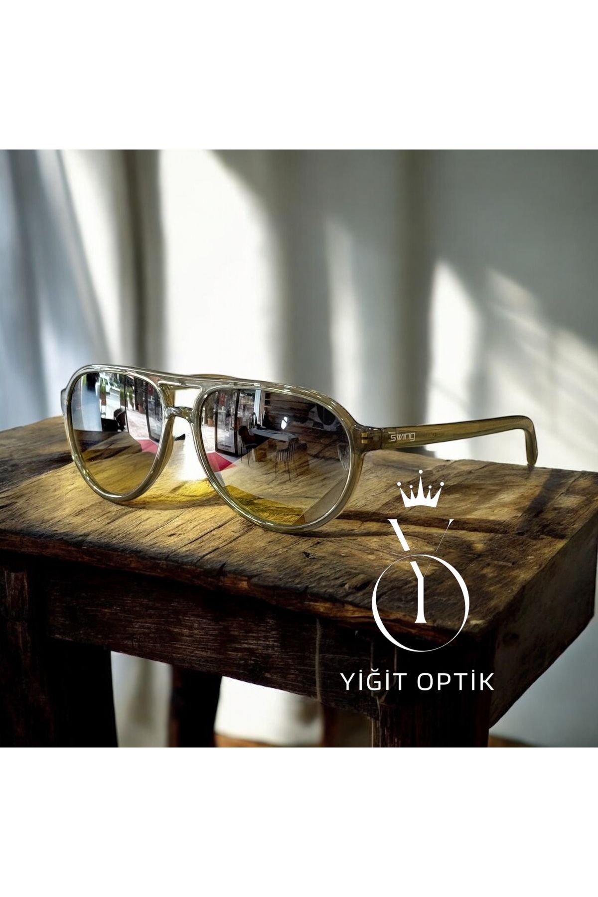 Swing Ss142 c629 55-16-135 polarize erkek güneş gözlüğü
