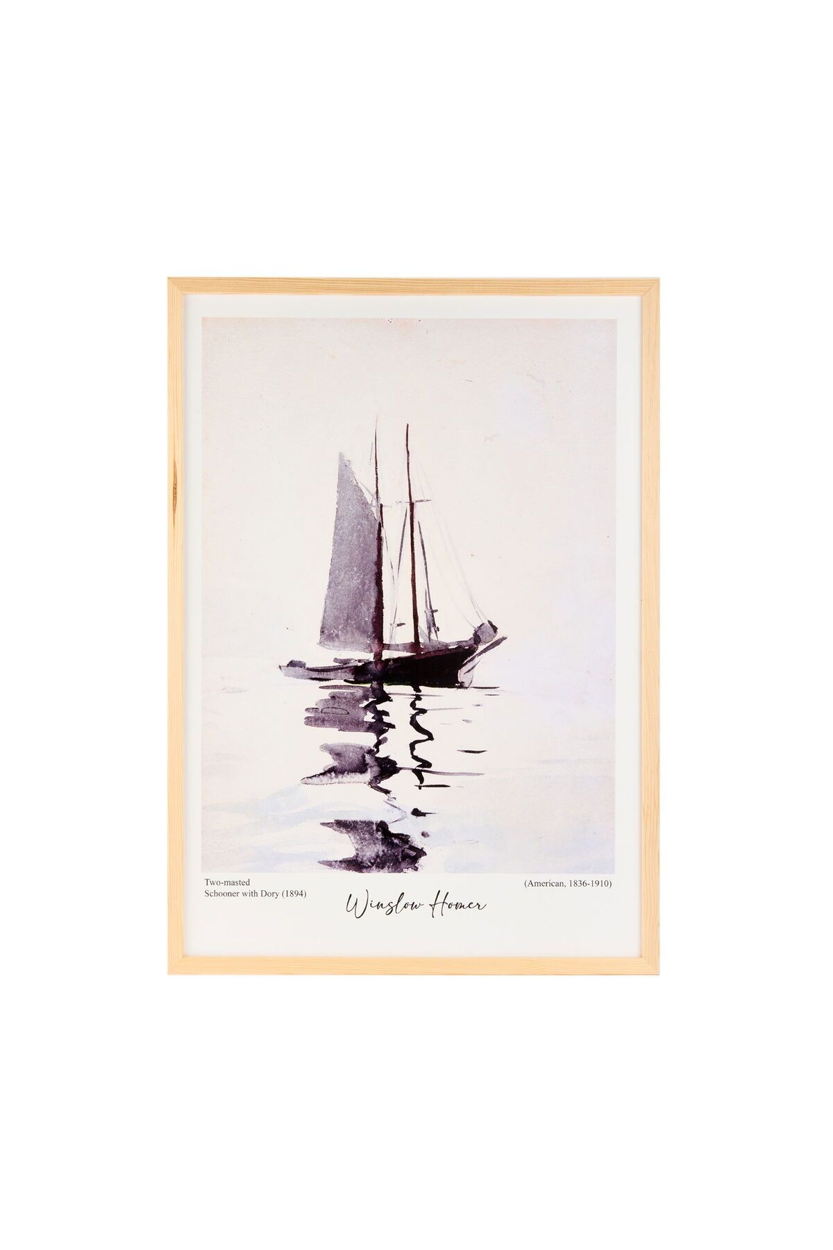 MATMEL Ship Tablo - Renkli - 50x70 cm