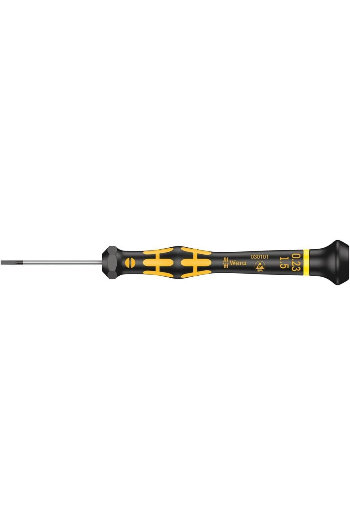 Mu Art Ahşap Mrt 1578 A ESD Kraftform Micro Düz Tornavida, 0,23 x 1,5 x 40 mm, 05030101001 Art 871301