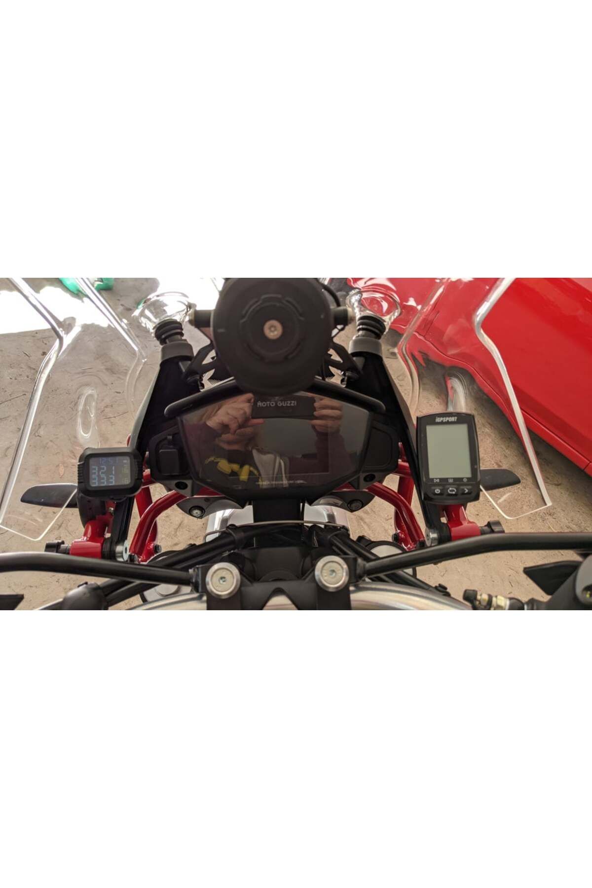 Lucest Moto Guzzi V85tt Uyumlu Ekstra Enstrüman Pod (plastik Aparattır!!!)