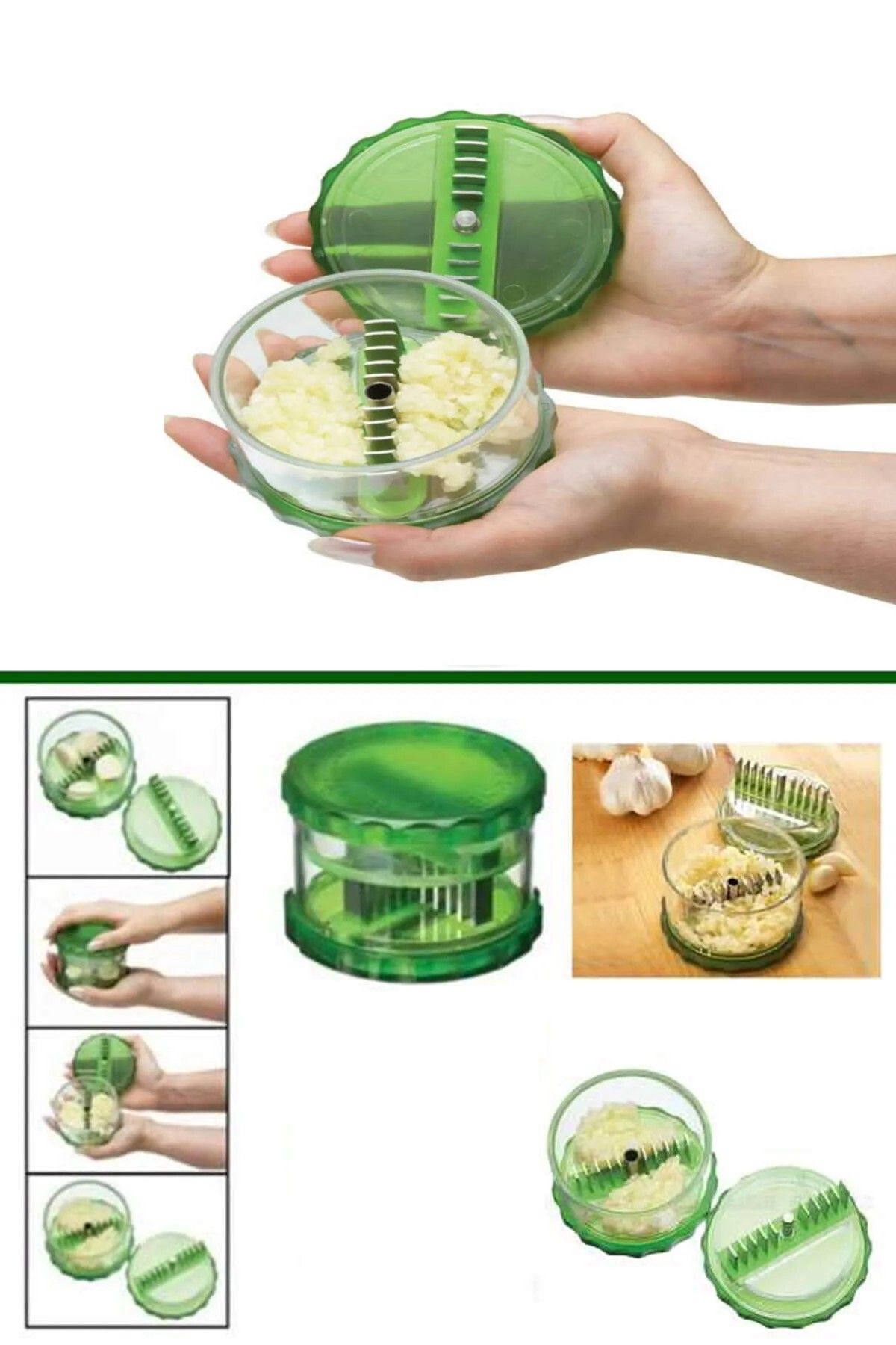 Kenko Sarımsak Doğrayıcı Magic Garlic Dicer