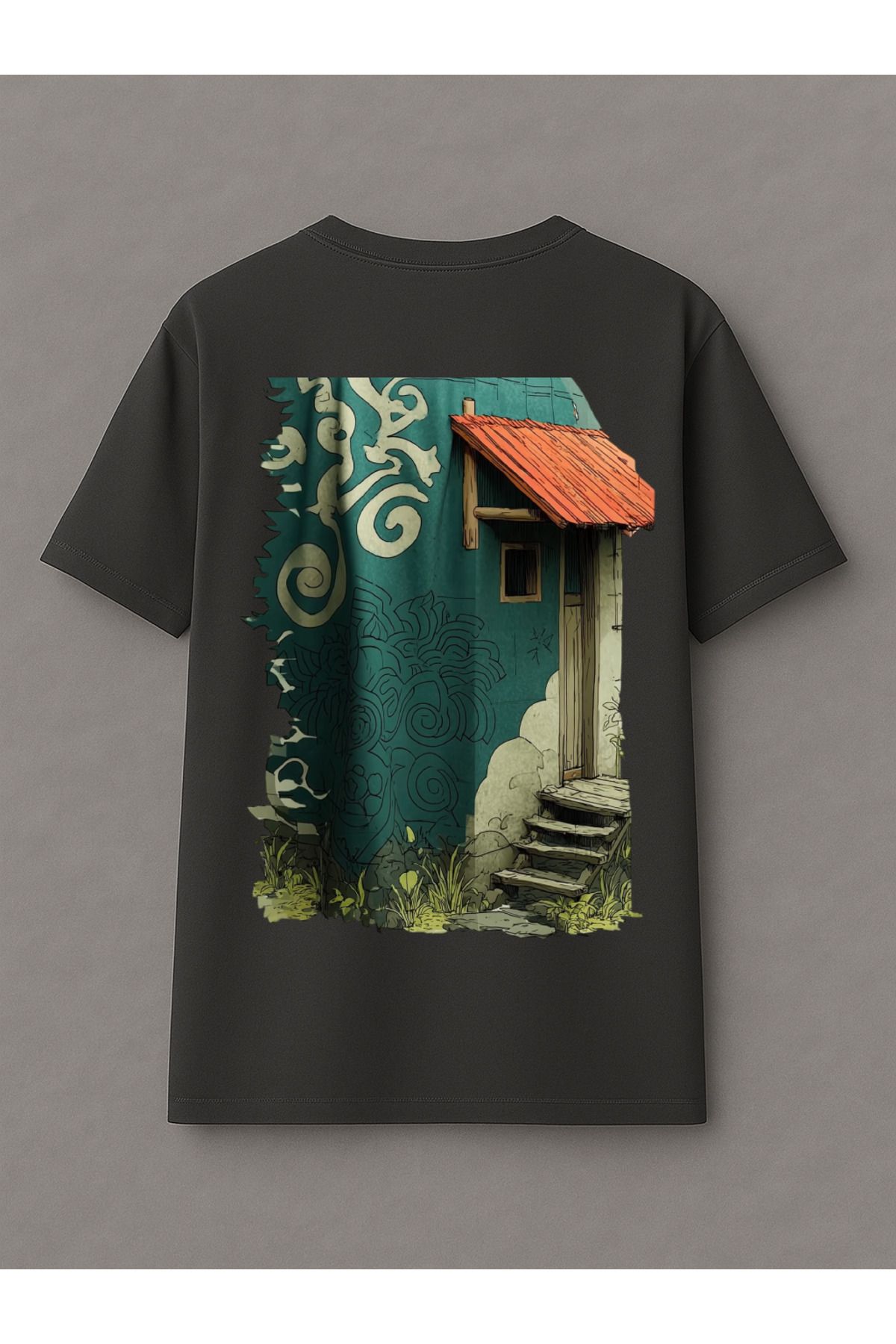 Vagonet Tiny House - Oversize T-Shirt