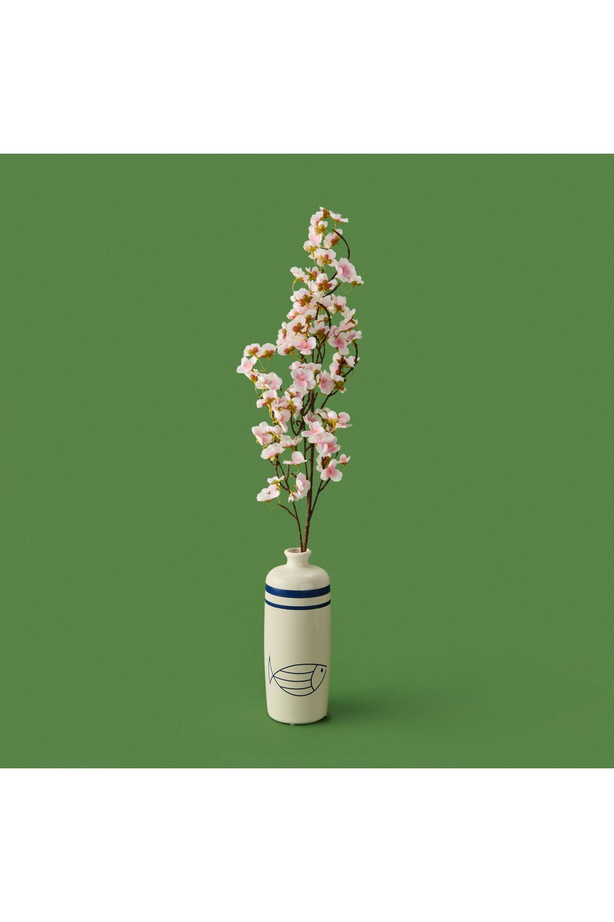 Balakan Exclusive Bahar Dalı Yapay Çiçek - Pembe / Beyaz - 103 cm