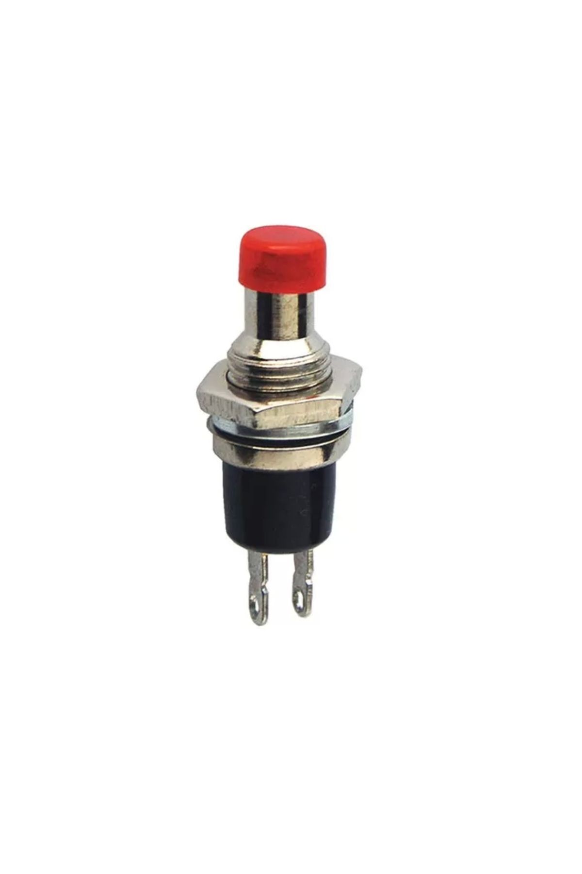 TIEE Mini Diafon Push Ters Buton - Normali Kapalı (NC) Diyafon - KIRMIZI