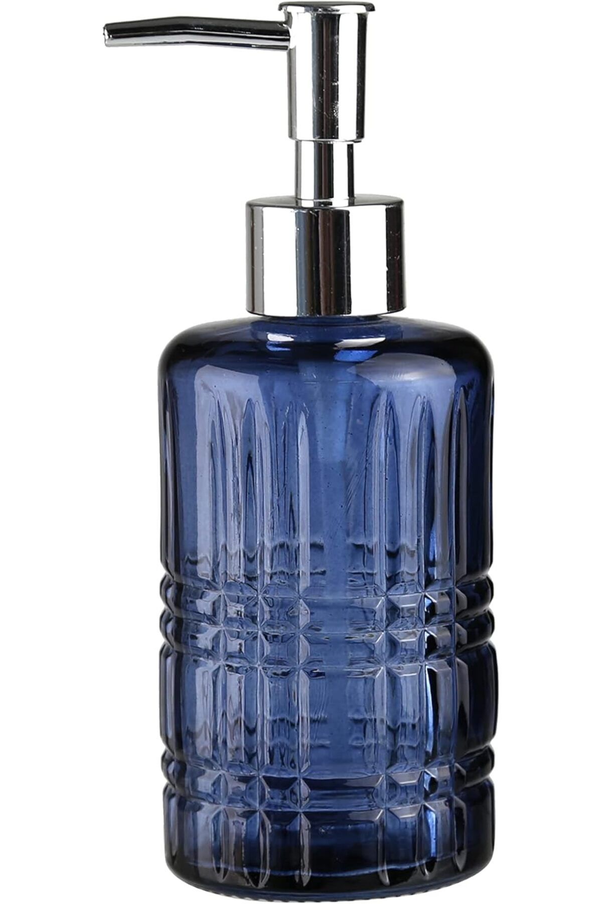 Mu Art Ahşap Mrt SIVI SABUNLUK,YILDIZ DESENLİ MAVİ 300ML 6,8X17,6CM Art 871301