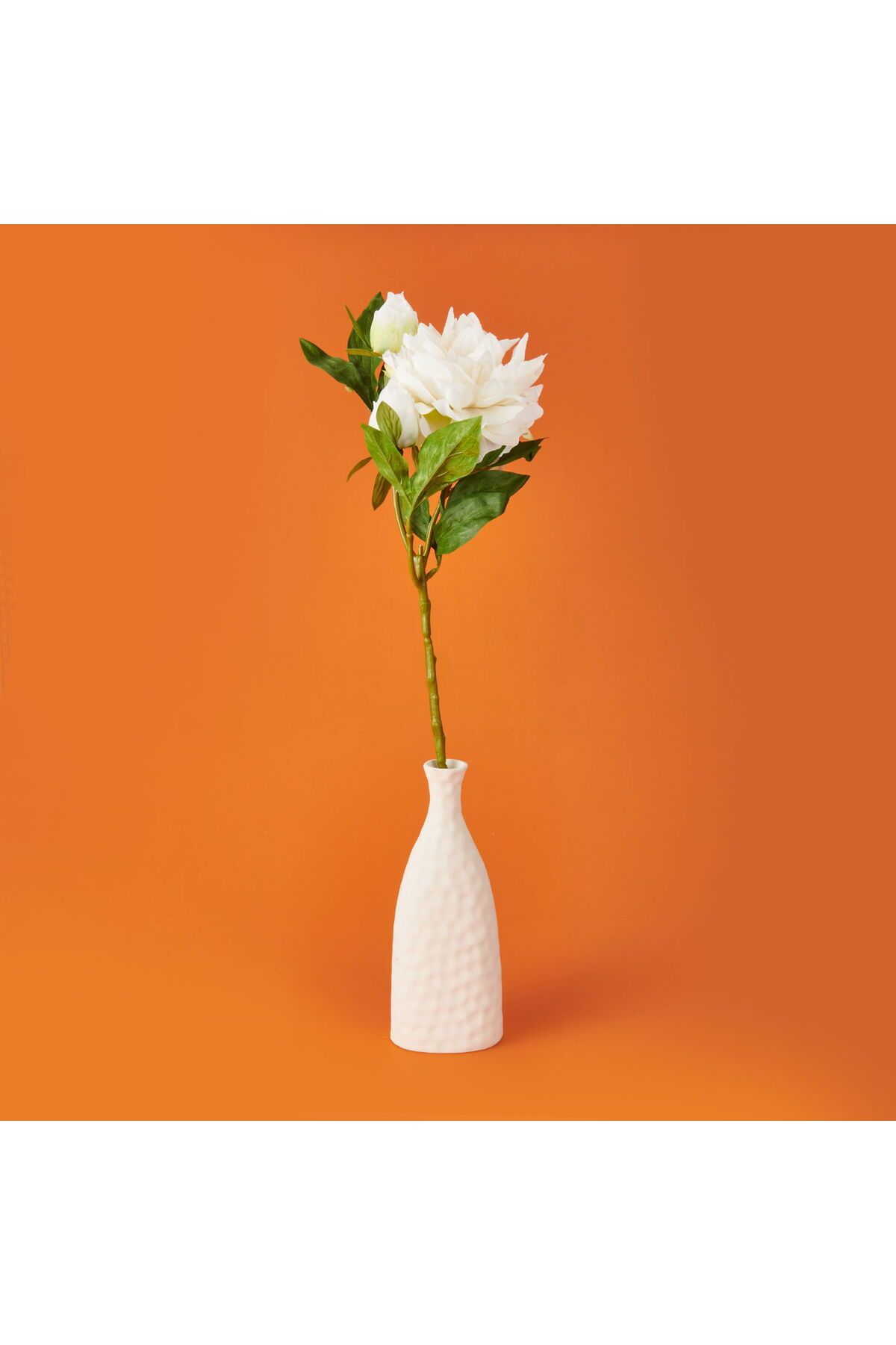 ASPARTAM Şakayık Yapay Çiçek - Beyaz - 65 cm