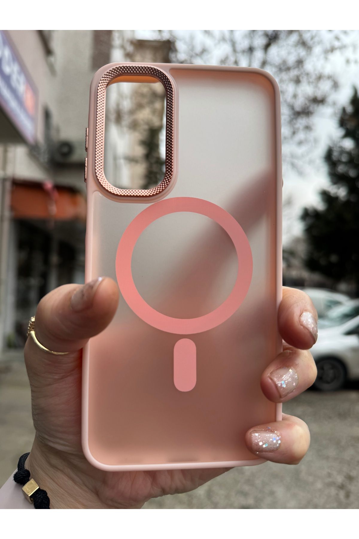 DÜNYA AKSESUAR Samsung Galaxy A16 Mat Darbe Önleyici Tam Koruma Silikon Kılıf