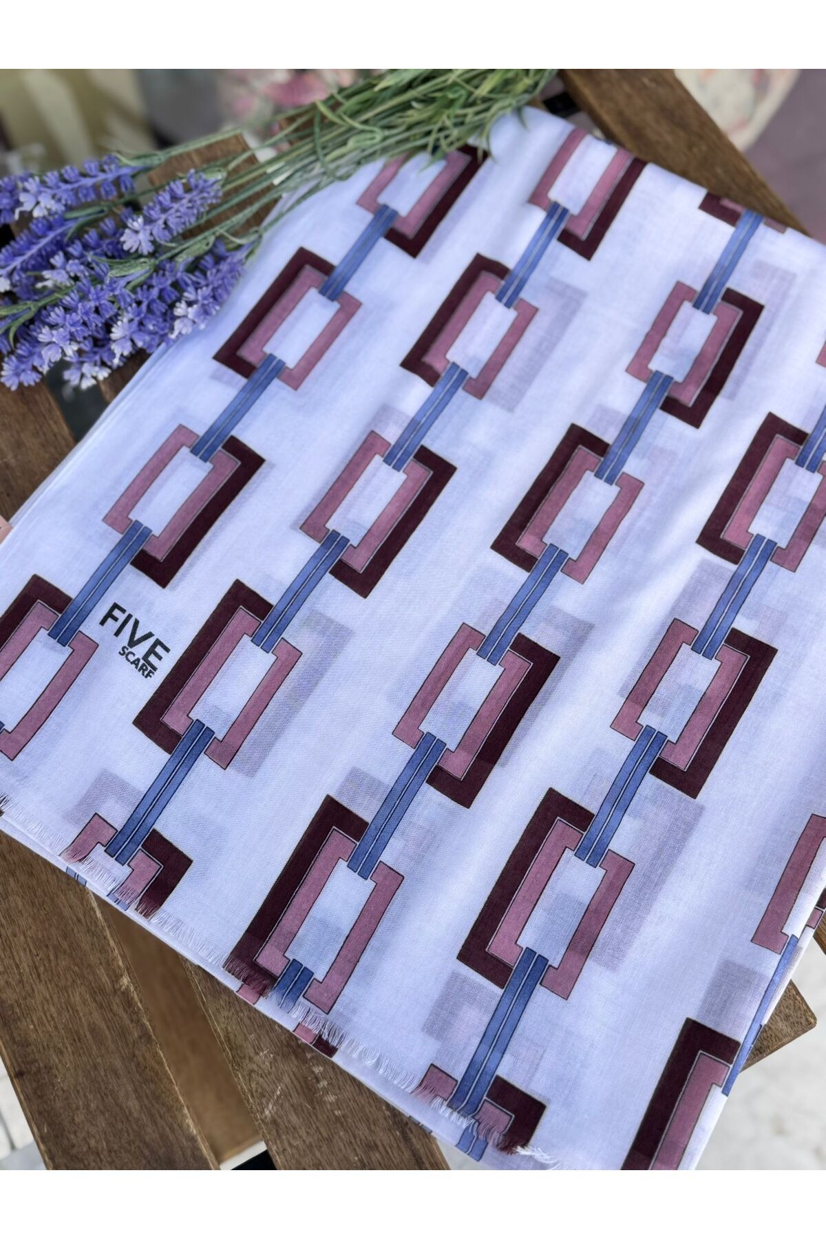 Levidor FİVE DESENLİ COTTON PAMUK ŞAL