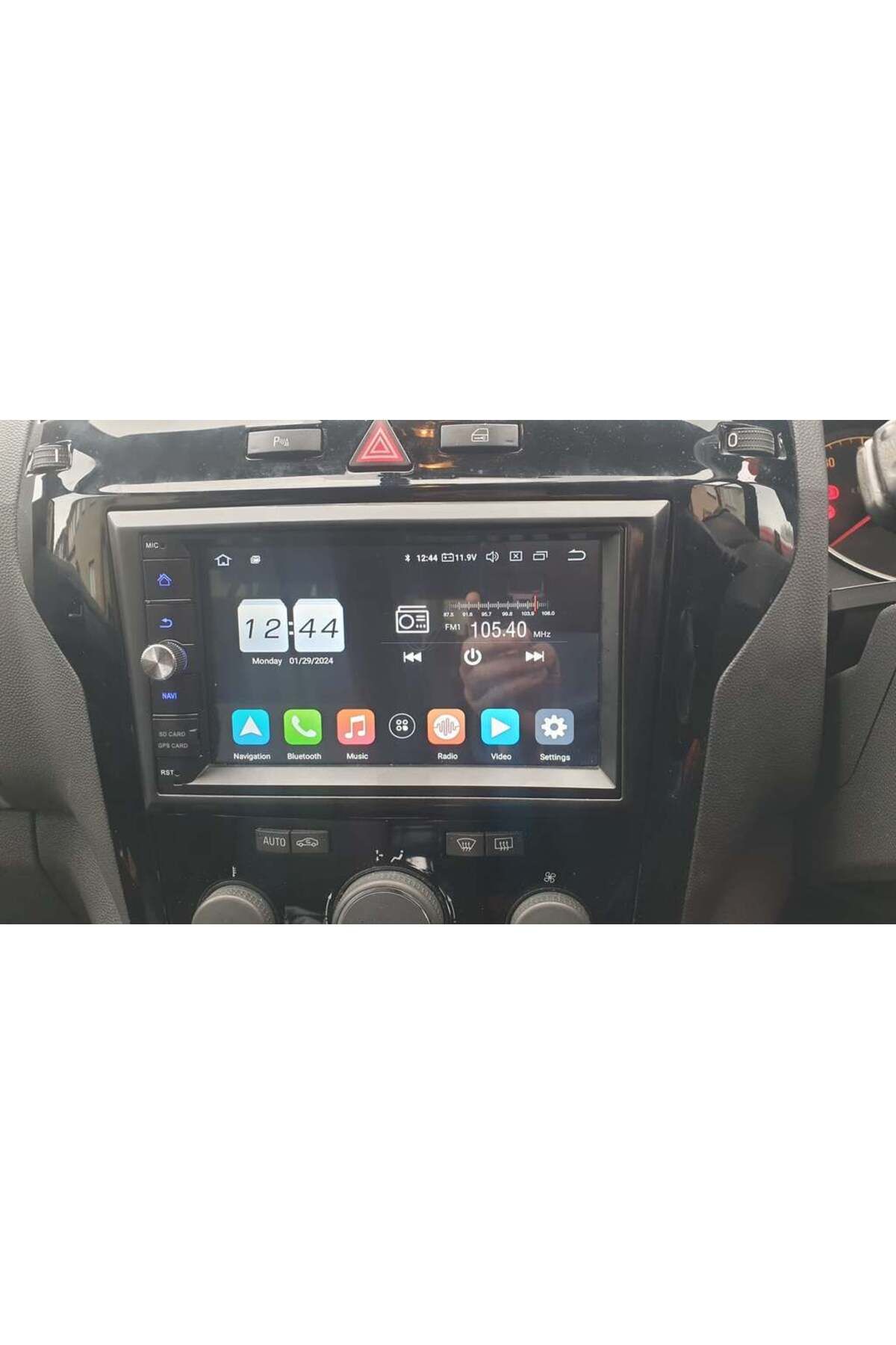 Lucest Vauxhall Double Din Radio Surround, Corsa, Zafira, Insignia (Kabak) (Plastik Aparattır!!!)